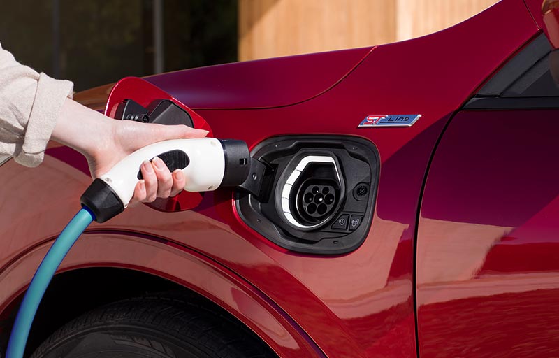 All-New Ford Escape charging port